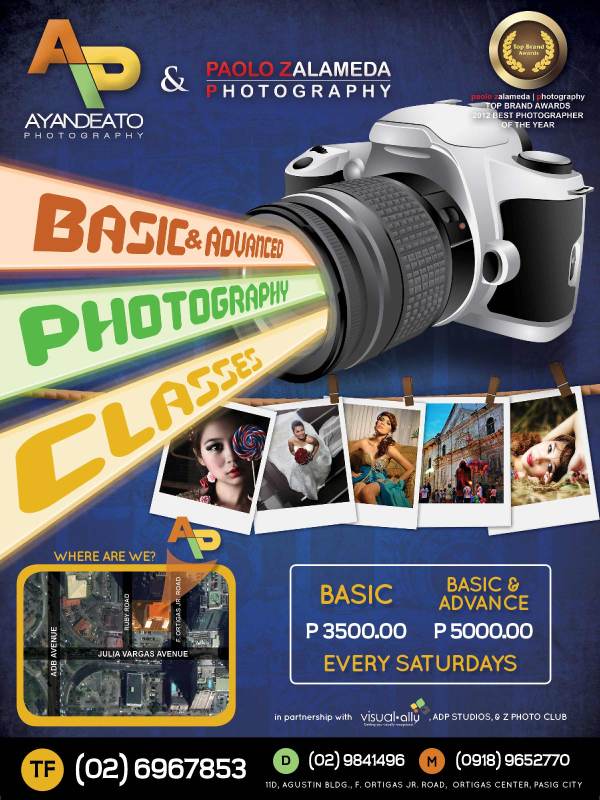 Basic and Advance Photography Classes